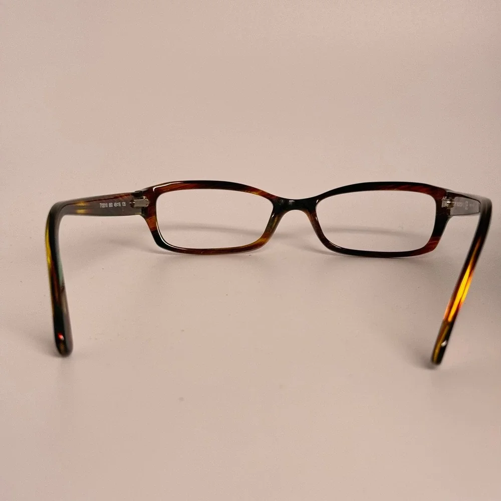 Tory Burch TY2010 Tortoise Shell Rectangular Eyeglasses Frames Gold ‎ 49-16-135